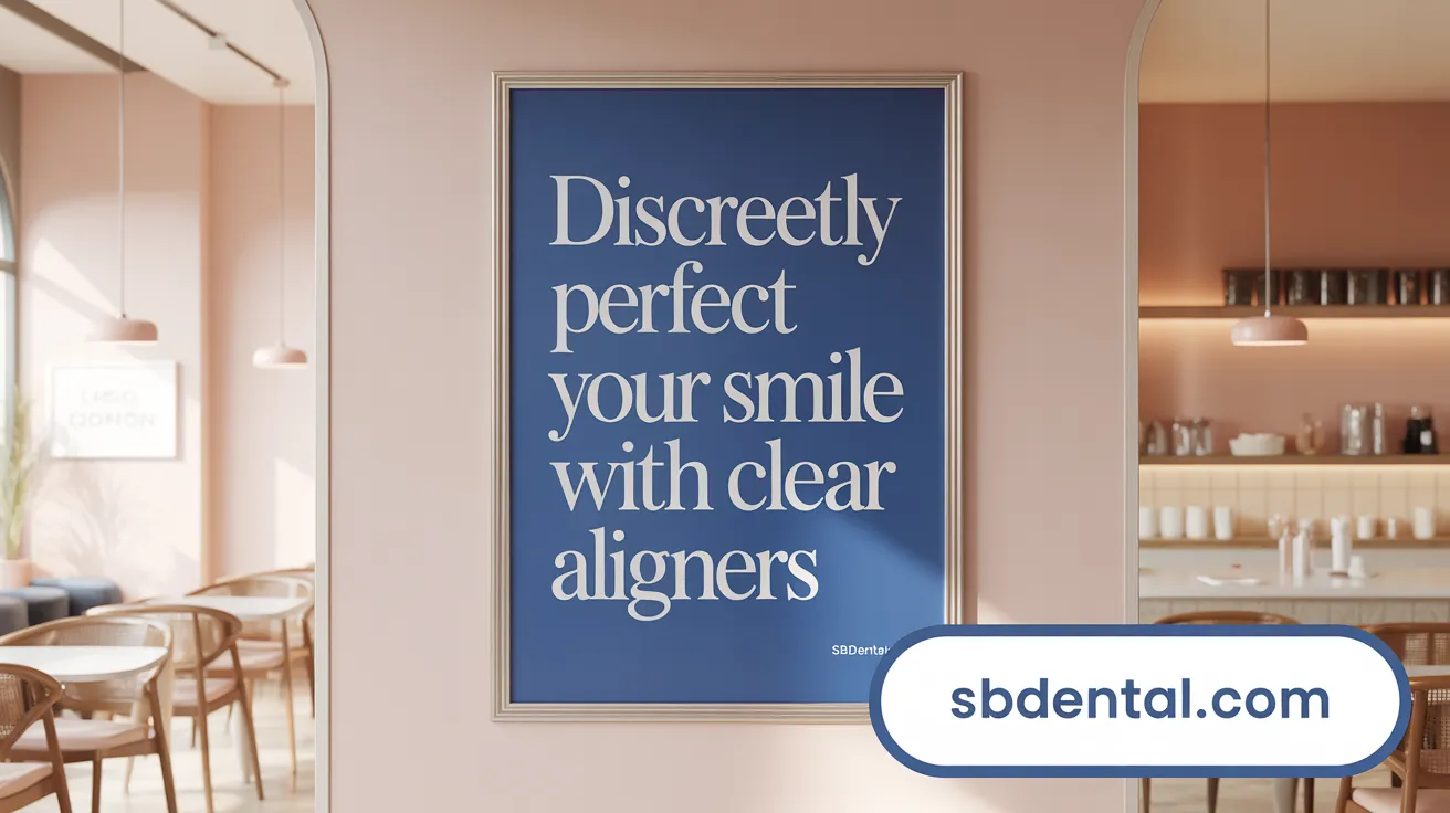 Discreetly Perfect Your Smile with Clear Aligners