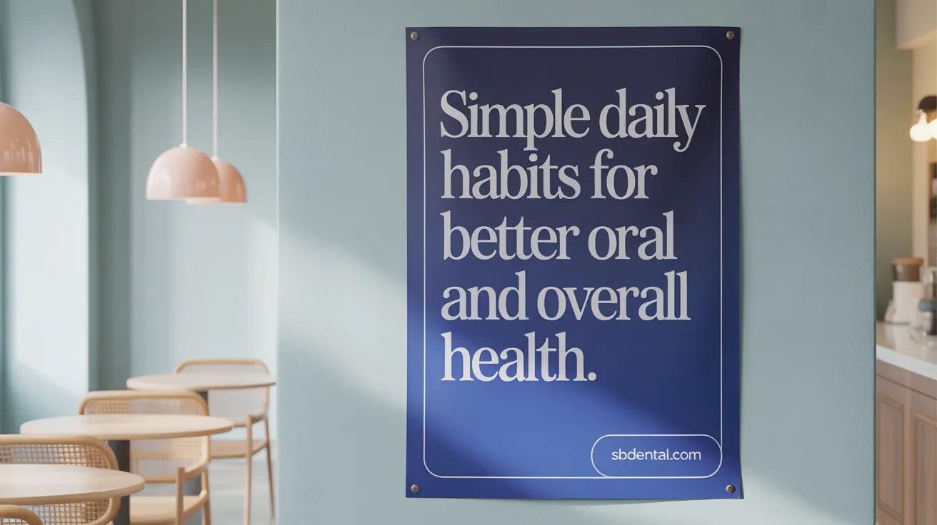 Simple Daily Habits for Better Oral and Overall Health