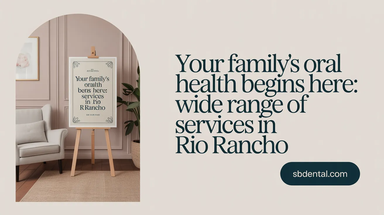 Your Family's Oral Health Begins Here: Wide Range of Services in Rio Rancho