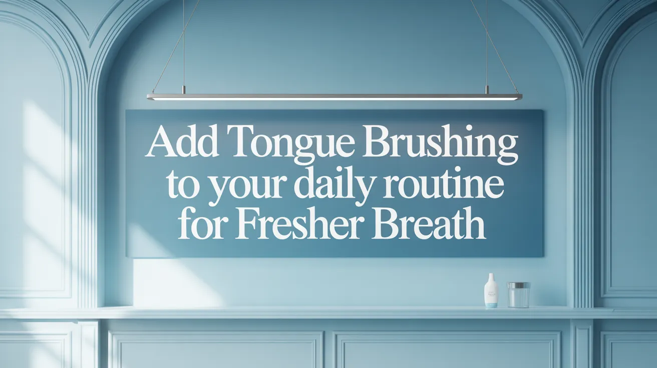 Add Tongue Brushing to Your Daily Routine for Fresher Breath