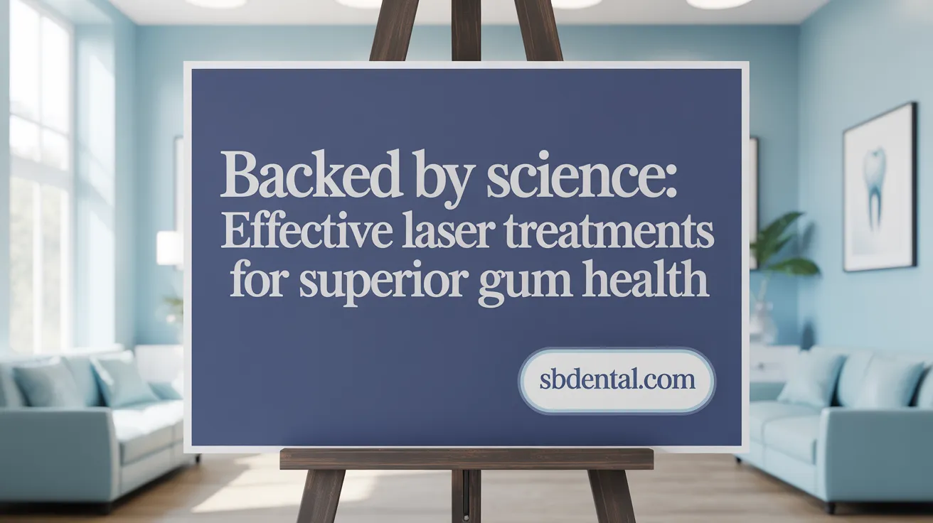 Backed by Science: Effective Laser Treatments for Superior Gum Health