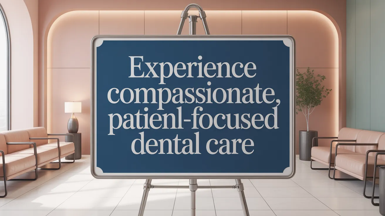 Experience Compassionate, Patient-Focused Dental Care
