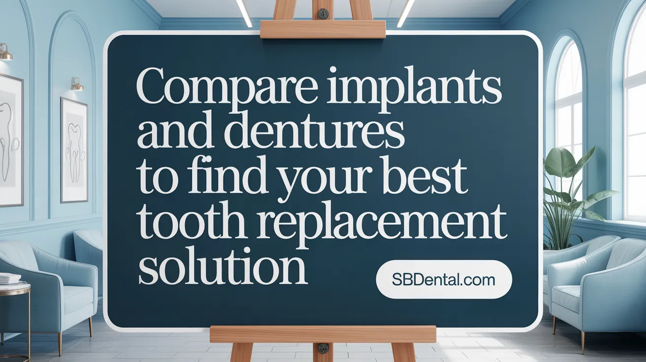 Compare Implants and Dentures to Find Your Best Tooth Replacement Solution