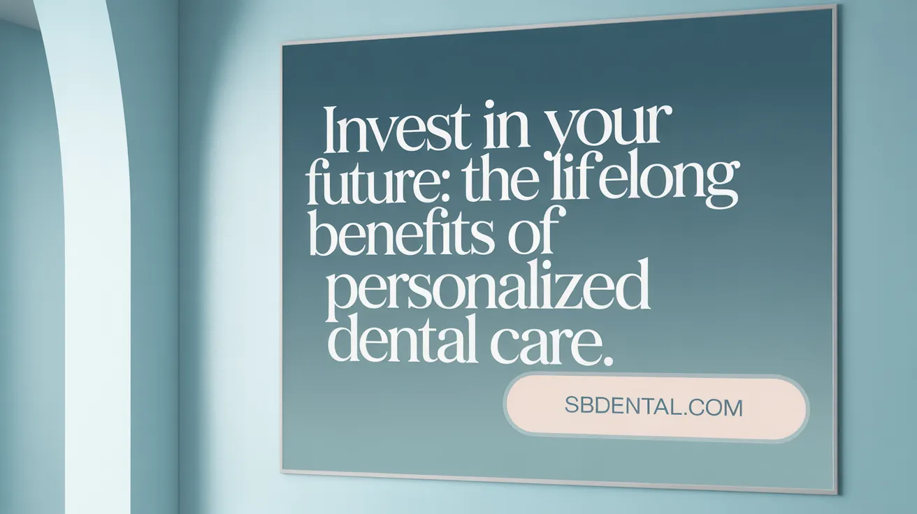 Invest in Your Future: The Lifelong Benefits of Personalized Dental Care