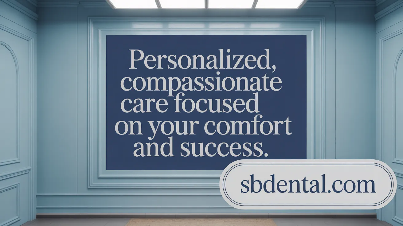 Personalized, Compassionate Care Focused on Your Comfort and Success