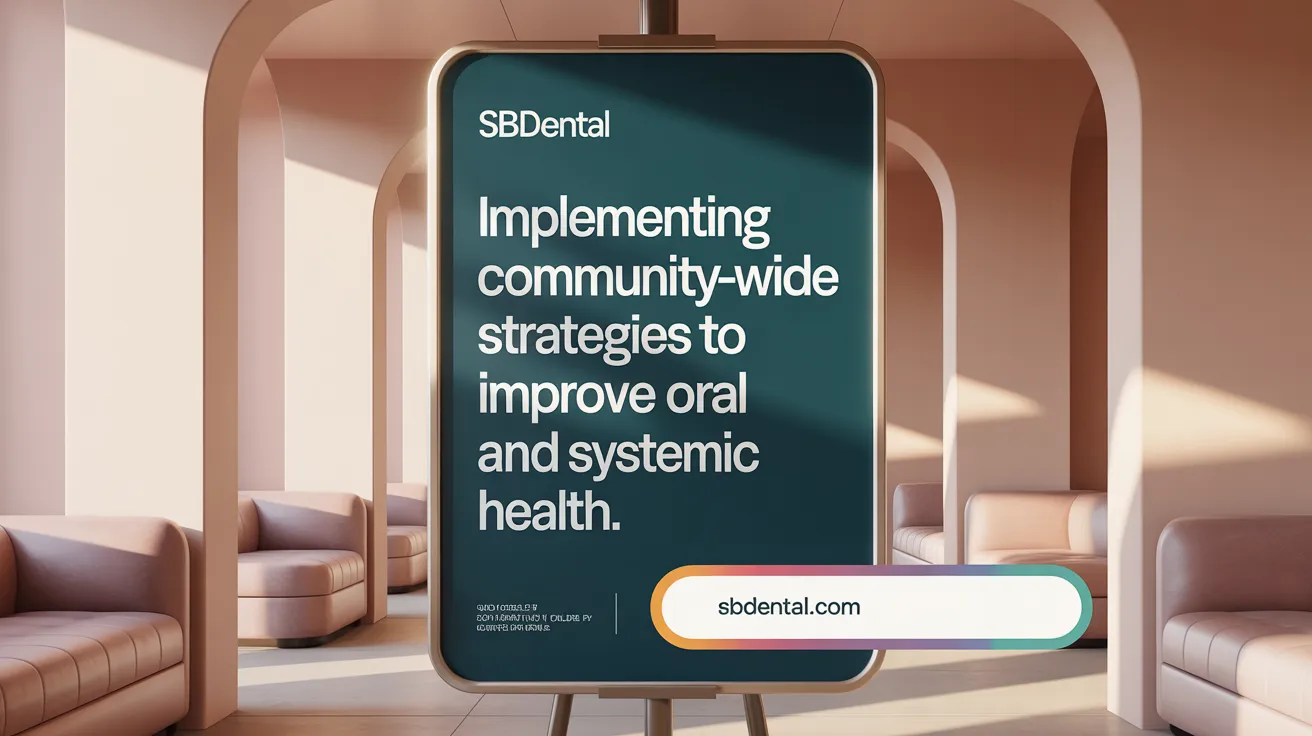 Implementing Community-Wide Strategies to Improve Oral and Systemic Health