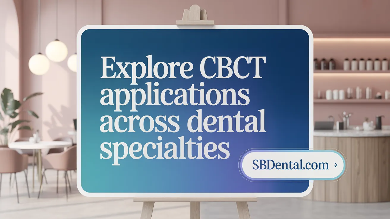 Explore CBCT applications across dental specialties