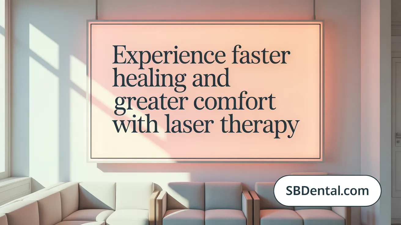 Experience Faster Healing and Greater Comfort with Laser Therapy
