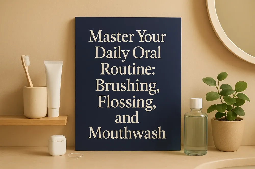 Master Your Daily Oral Routine: Brushing, Flossing, and Mouthwash