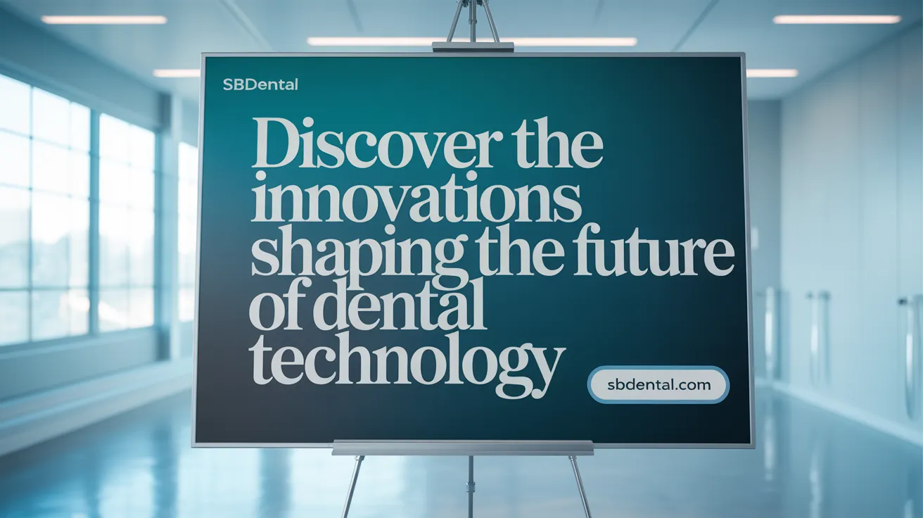 Discover the innovations shaping the future of dental technology