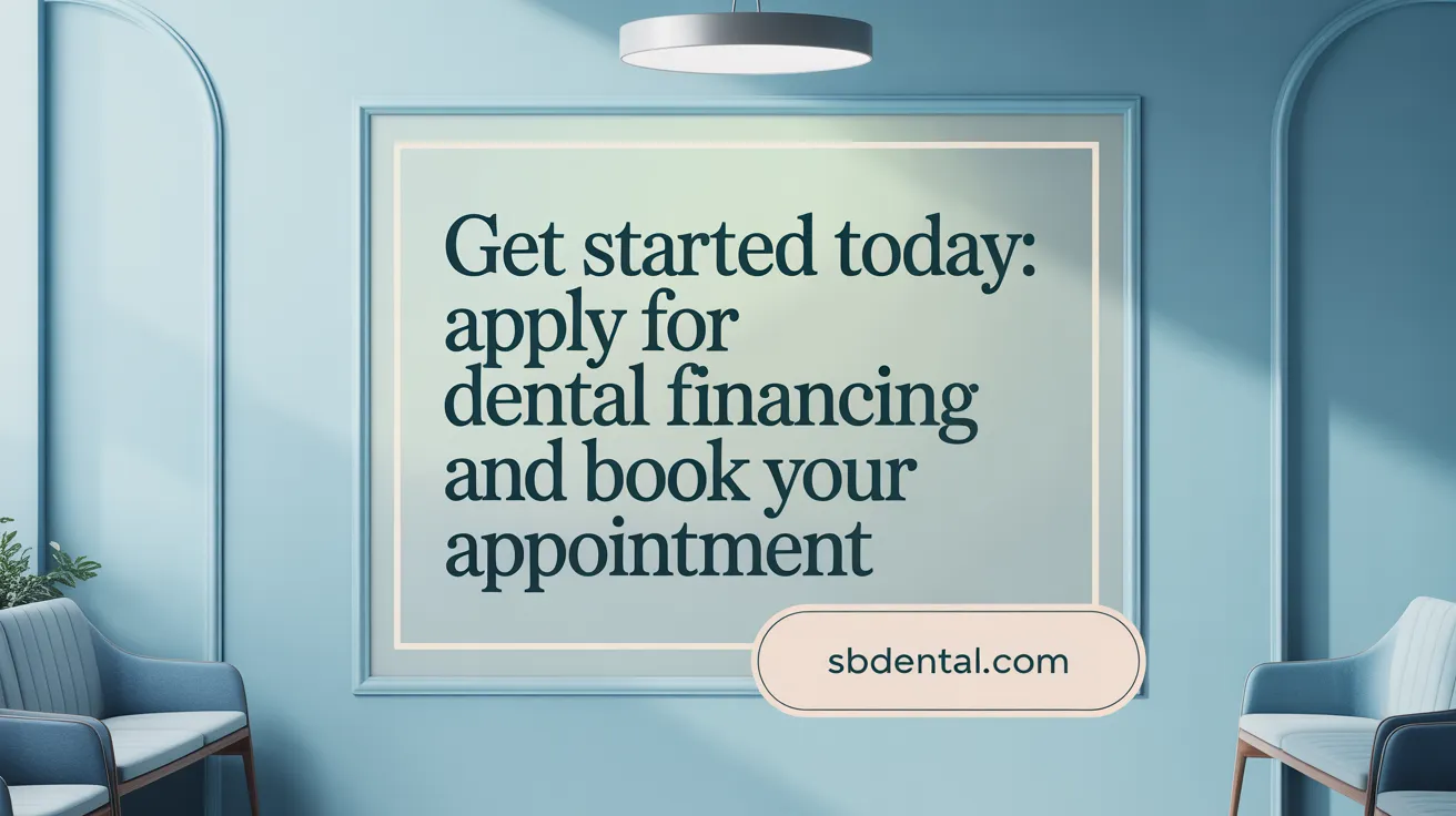 Get Started Today: Apply for Dental Financing and Book Your Appointment