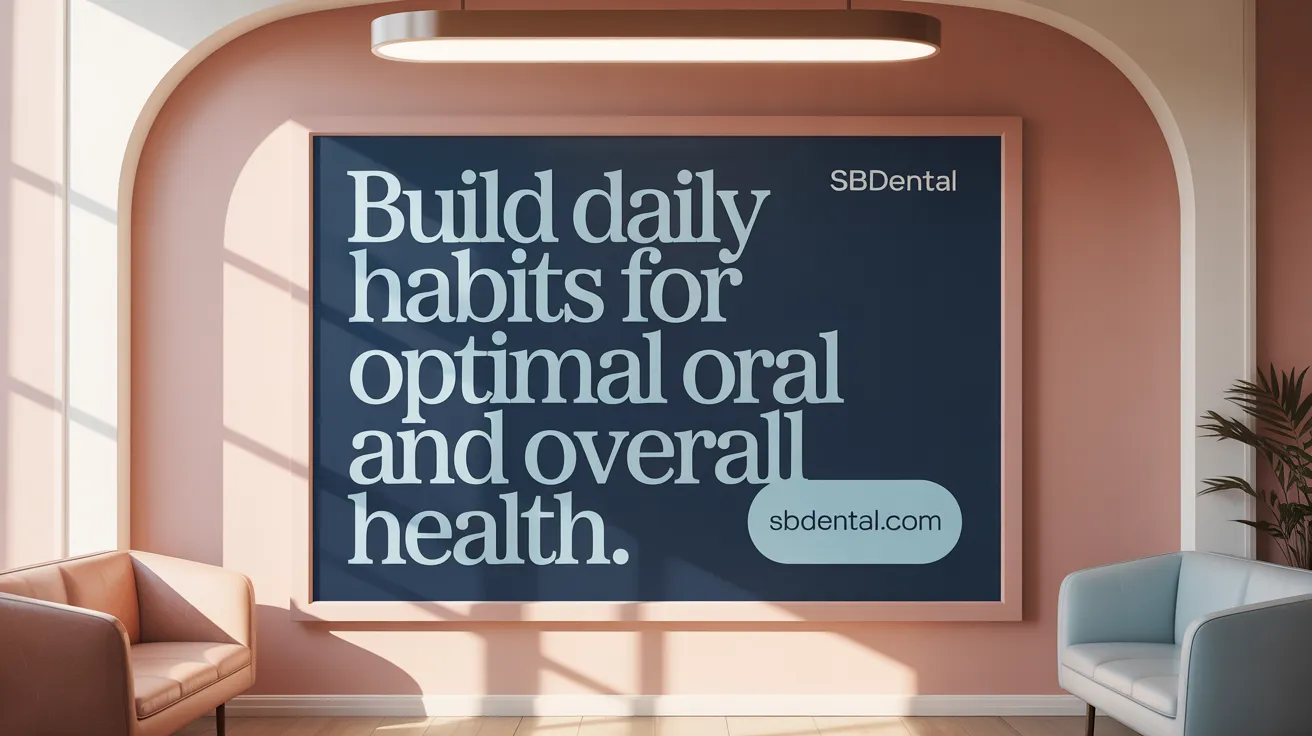 Build Daily Habits for Optimal Oral and Overall Health