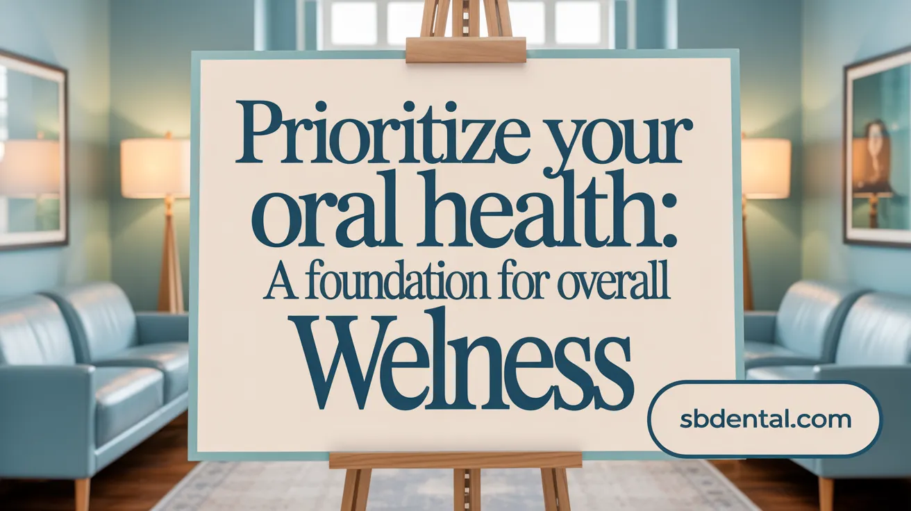 Prioritize Your Oral Health: A Foundation for Overall Wellness
