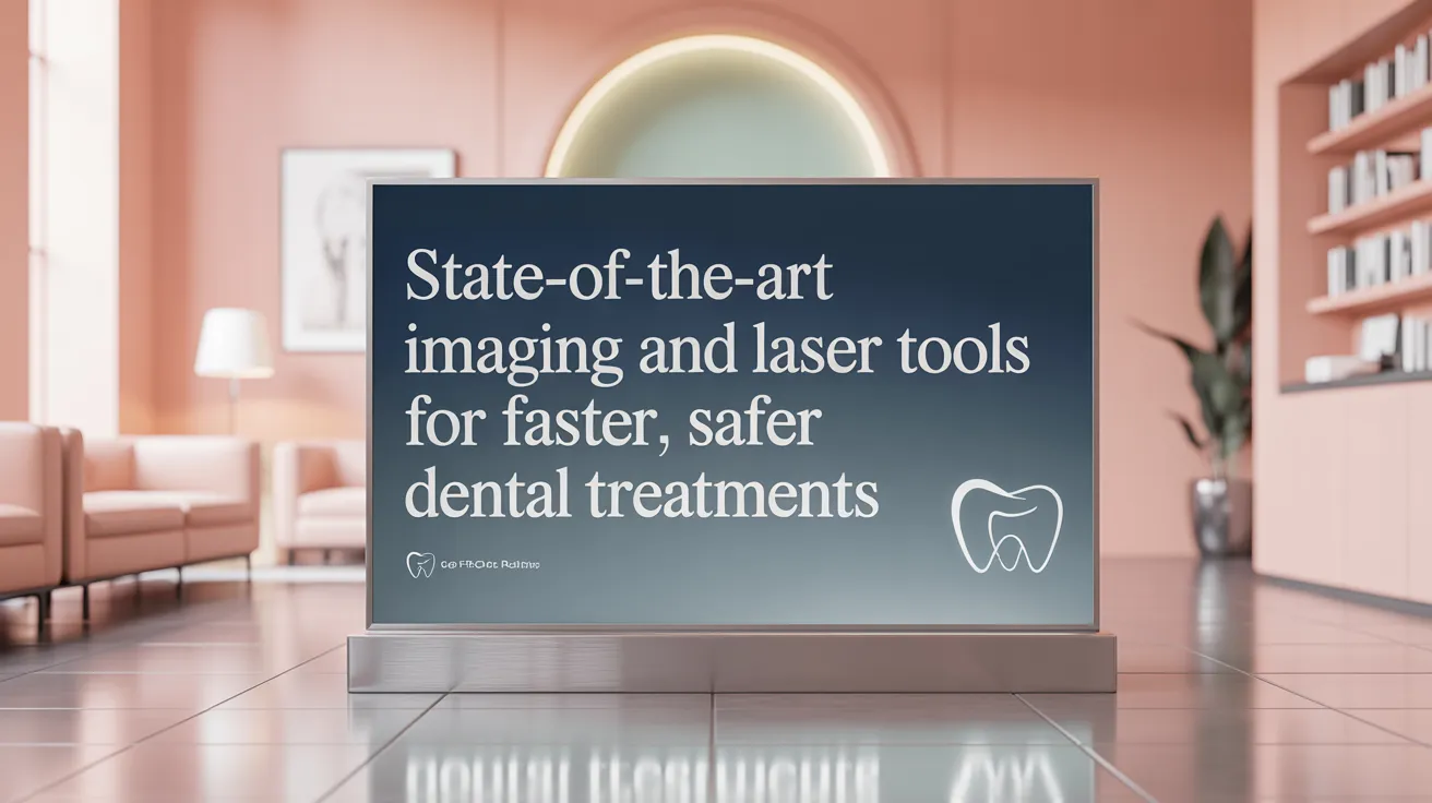 State-of-the-art imaging and laser tools for faster, safer dental treatments