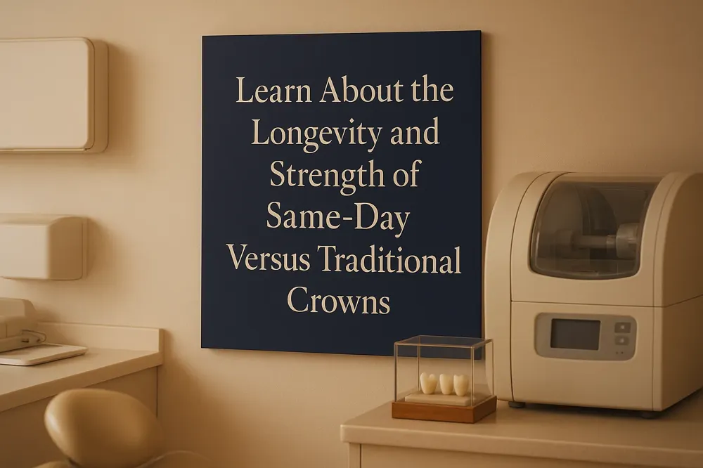Learn About the Longevity and Strength of Same-Day Versus Traditional Crowns