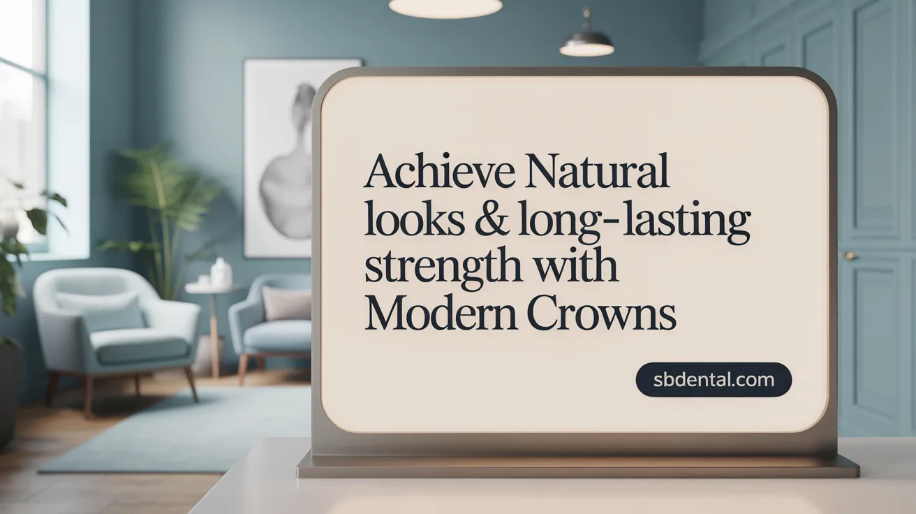 Achieve Natural Looks & Long-Lasting Strength with Modern Crowns
