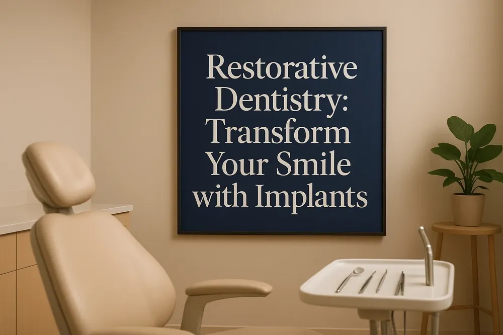 Restorative Dentistry: Transform Your Smile with Implants