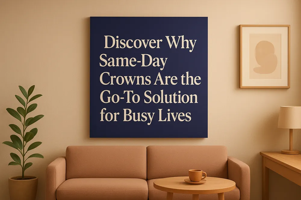 Discover Why Same-Day Crowns Are the Go-To Solution for Busy Lives