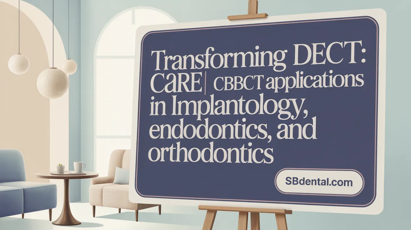 Transforming Dental Care: CBCT Applications in Implantology, Endodontics, and Orthodontics