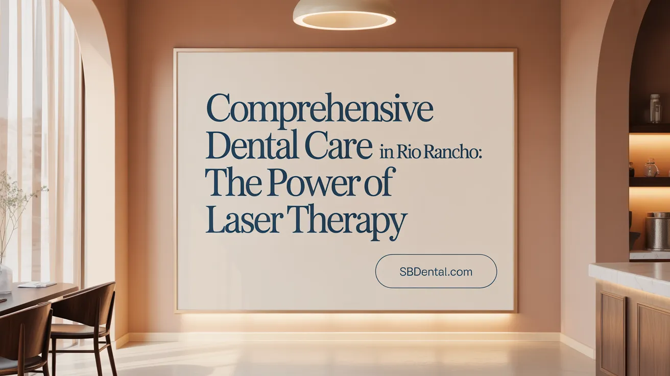 Comprehensive Dental Care in Rio Rancho: The Power of Laser Therapy