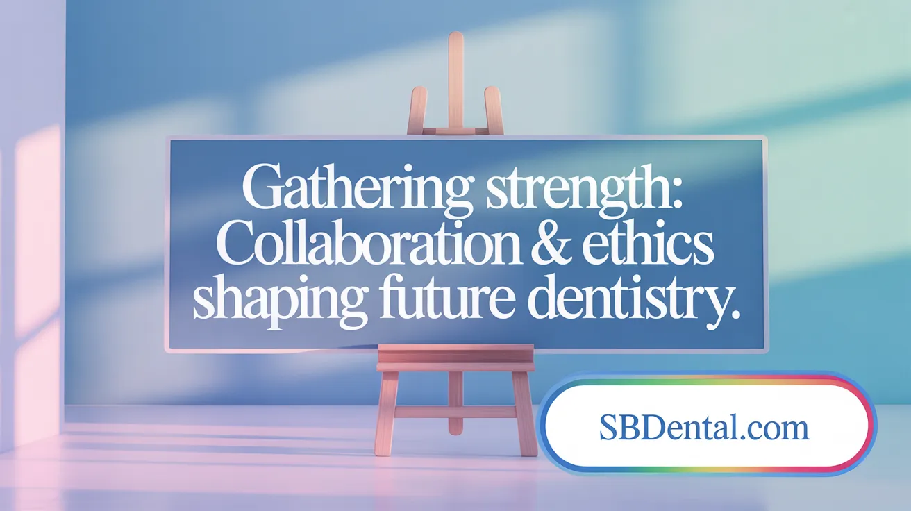 Gathering Strength: Collaboration & Ethics Shaping Future Dentistry