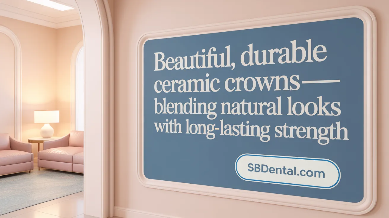 Beautiful, Durable Ceramic Crowns—Blending Natural Looks with Long-Lasting Strength