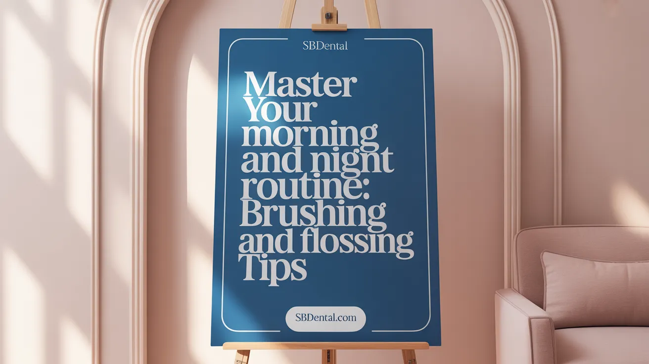 Master Your Morning and Night Routine: Brushing and Flossing Tips