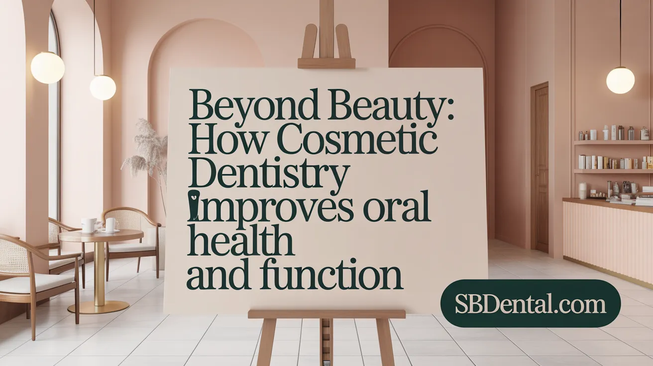 Beyond Beauty: How Cosmetic Dentistry Improves Oral Health and Function
