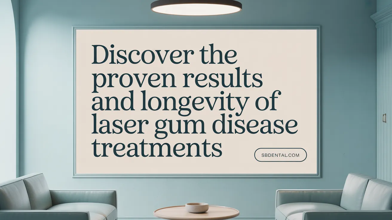 Discover the Proven Results and Longevity of Laser Gum Disease Treatments