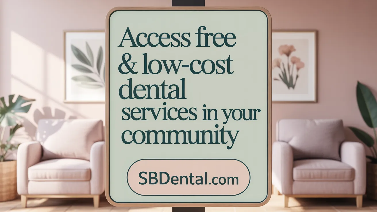 Access Free & Low-Cost Dental Services in Your Community