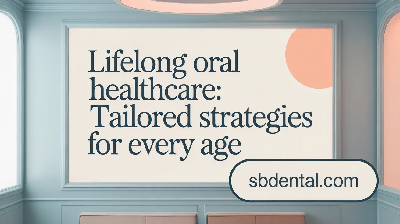 Lifelong Oral Healthcare: Tailored Strategies for Every Age