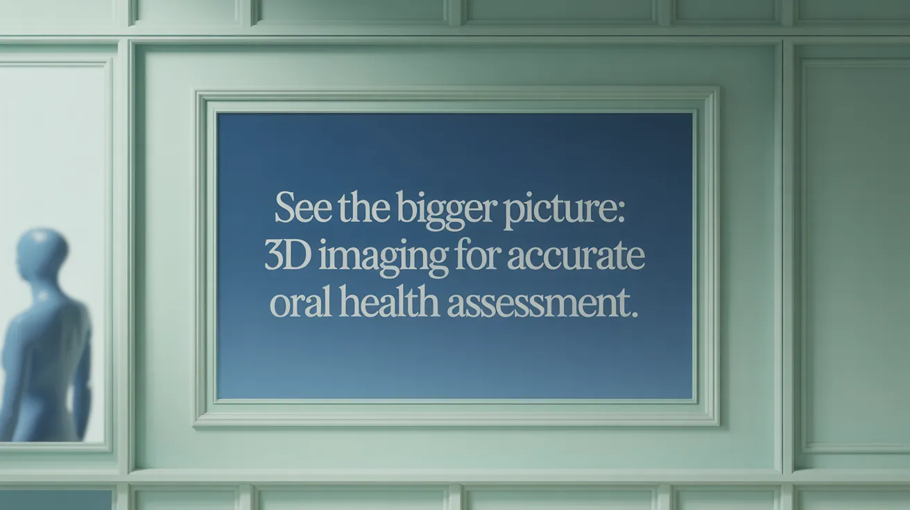 See the Bigger Picture: 3D Imaging for Accurate Oral Health Assessment