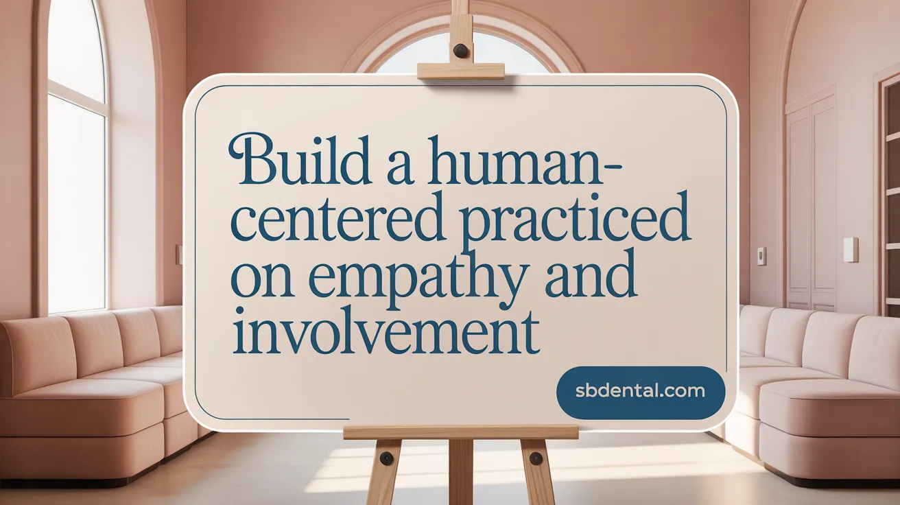 Build a Human-Centered Practice Focused on Empathy and Involvement
