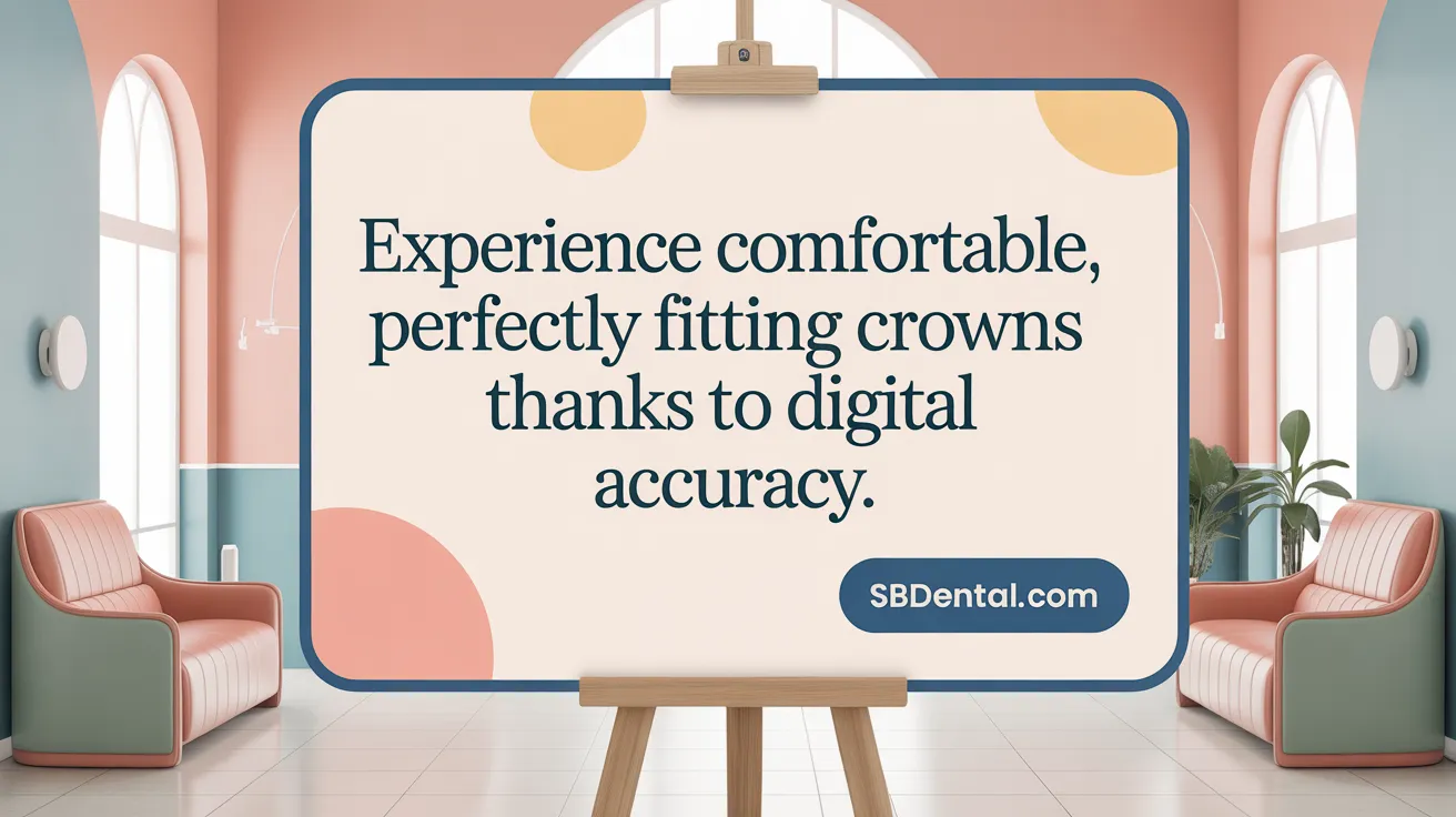 Experience comfortable, perfectly fitting crowns thanks to digital accuracy.