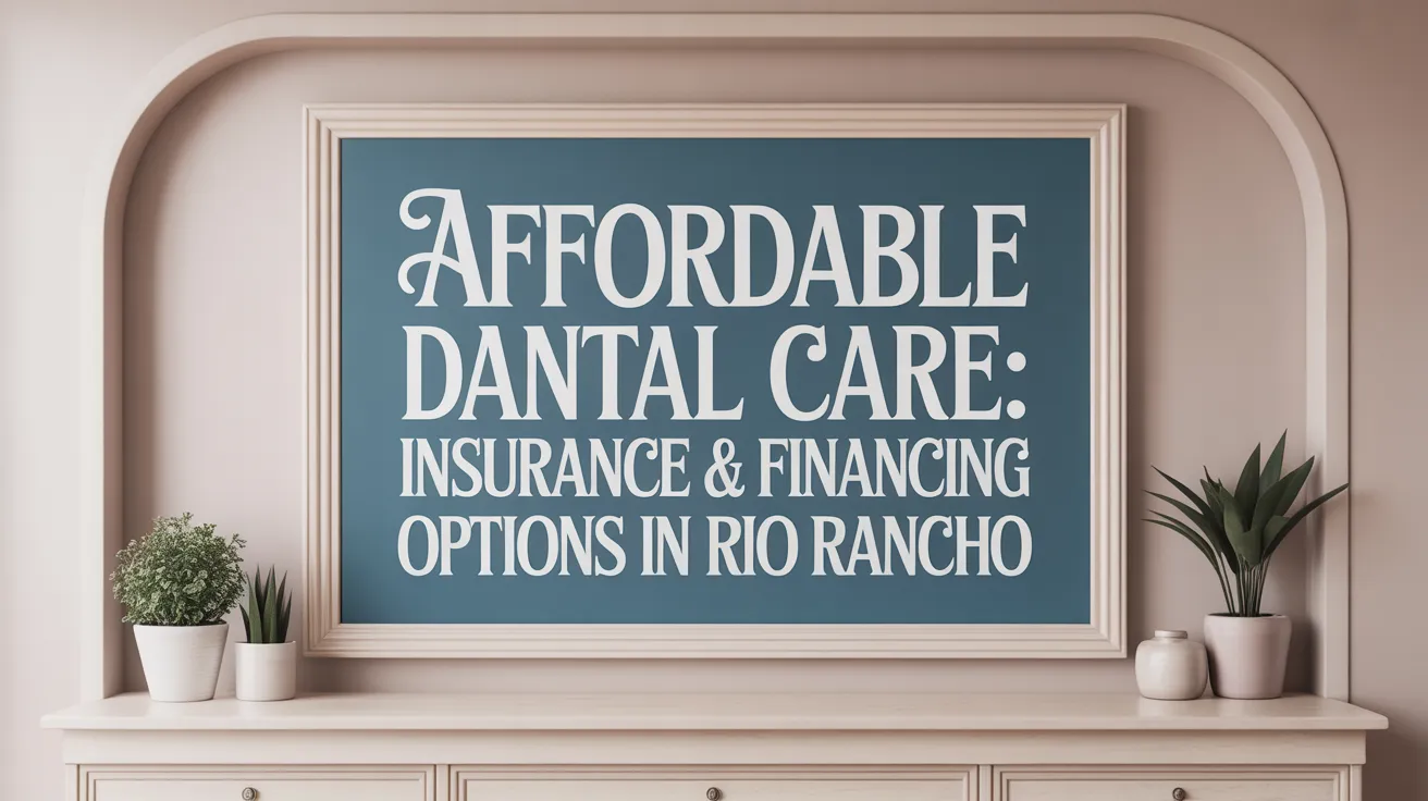 Affordable Family Dental Care: Insurance & Financing Options in Rio Rancho