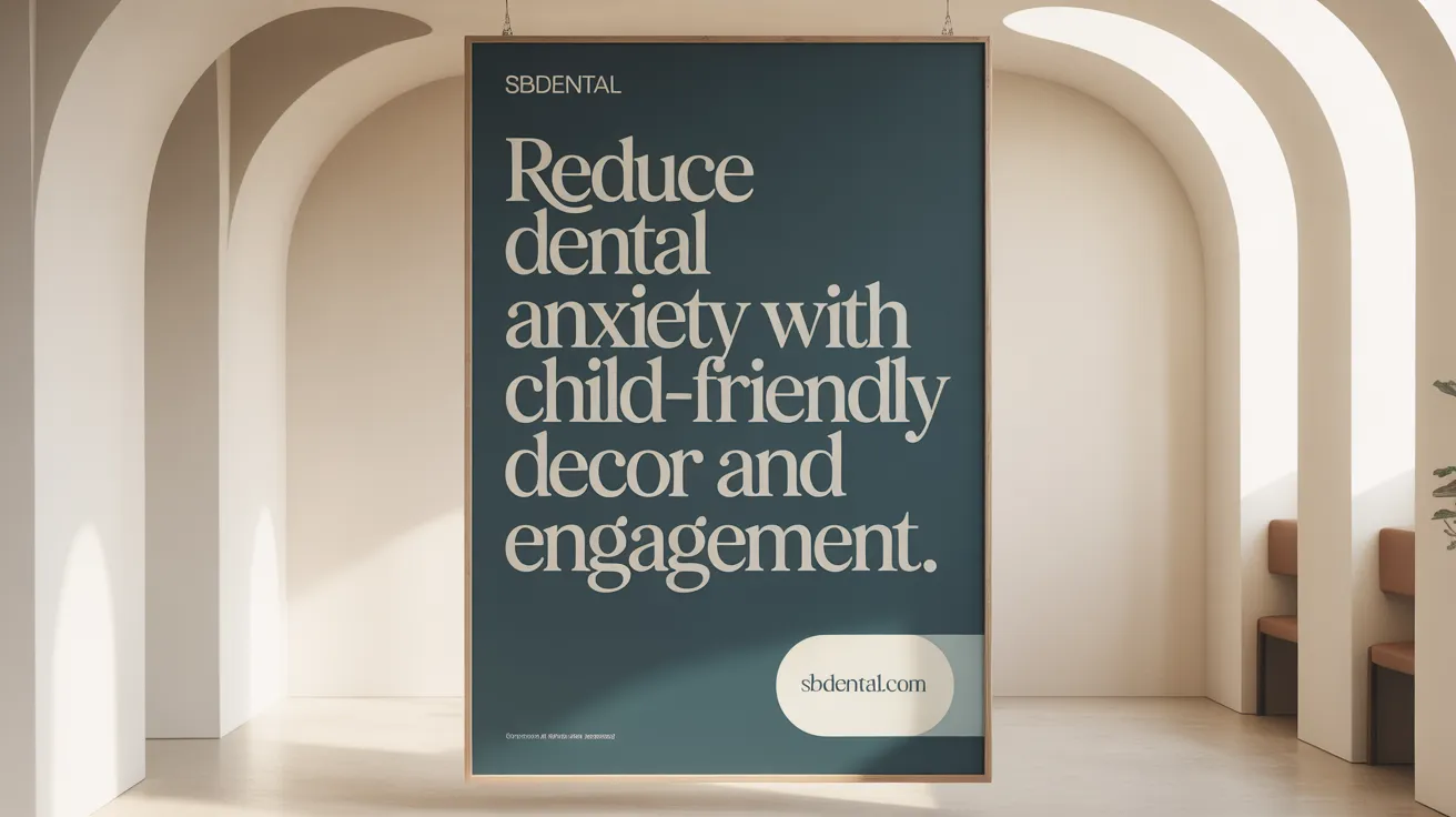Reduce Dental Anxiety with Child-Friendly Decor and Engagement
