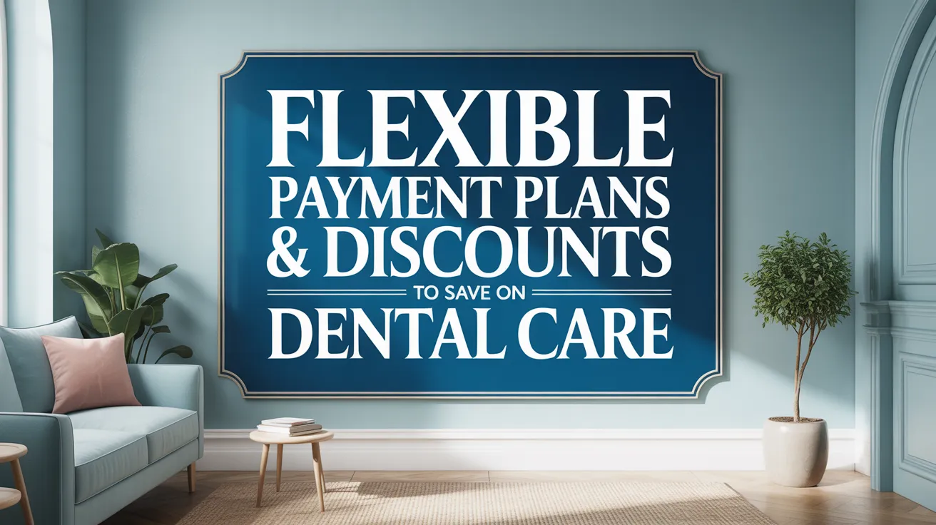 Flexible Payment Plans & Discounts to Save on Dental Care