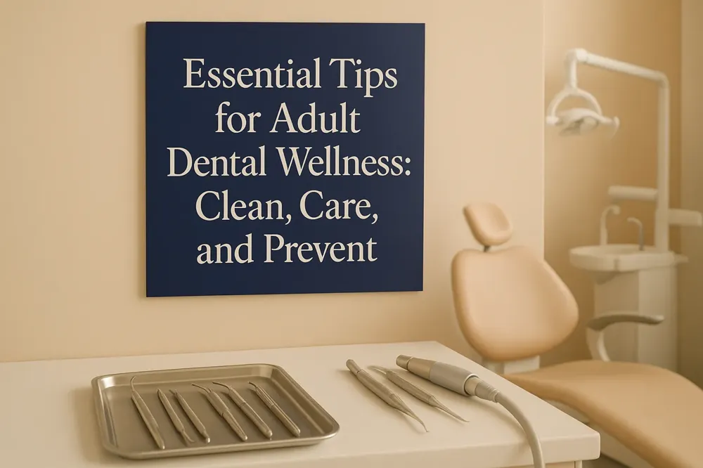 Essential Tips for Adult Dental Wellness: Clean, Care, and Prevent