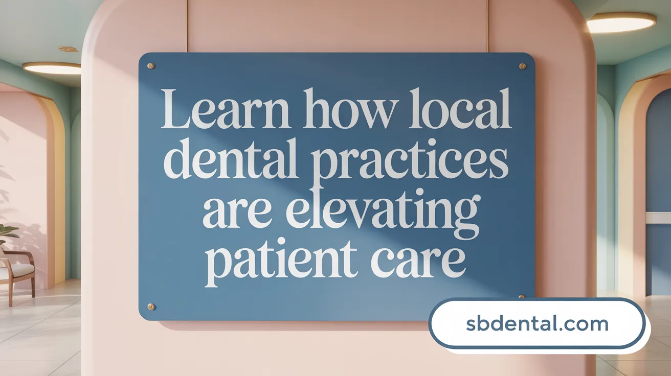 Learn How Local Dental Practices Are Elevating Patient Care