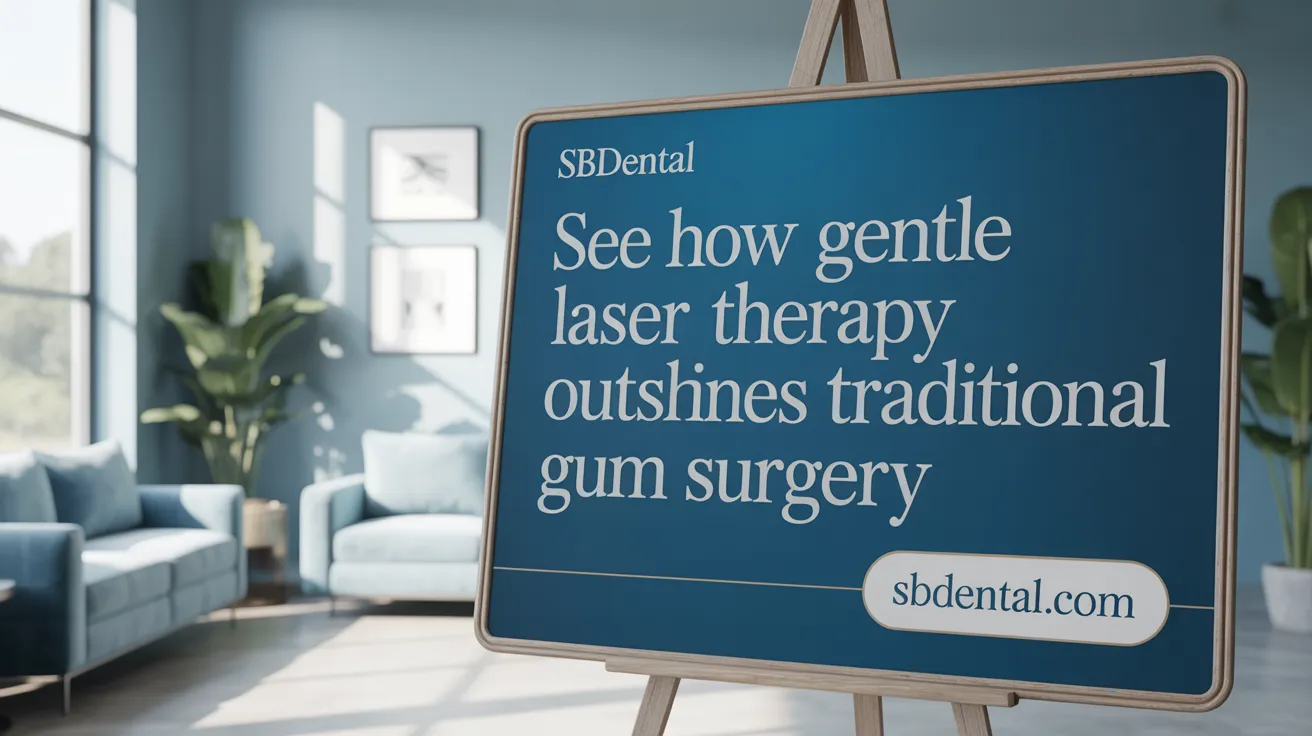See How Gentle Laser Therapy Outshines Traditional Gum Surgery