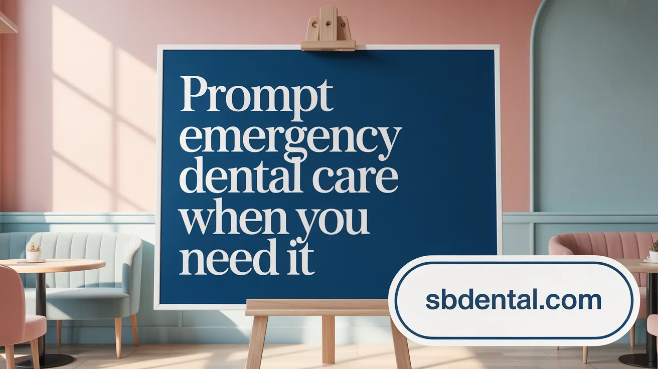 Prompt Emergency Dental Care When You Need It