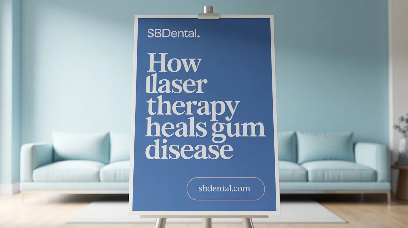 How Laser Therapy Heals Gum Disease