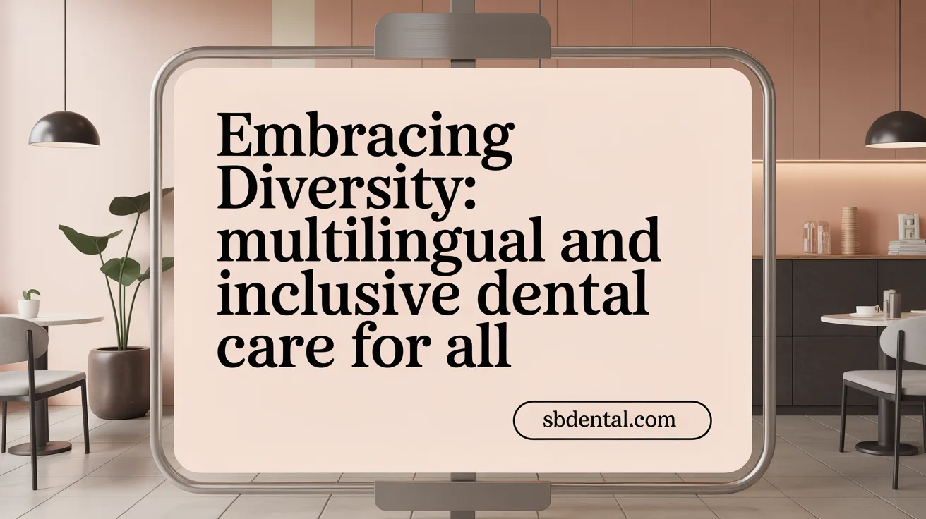 Embracing Diversity: Multilingual and Inclusive Dental Care for All