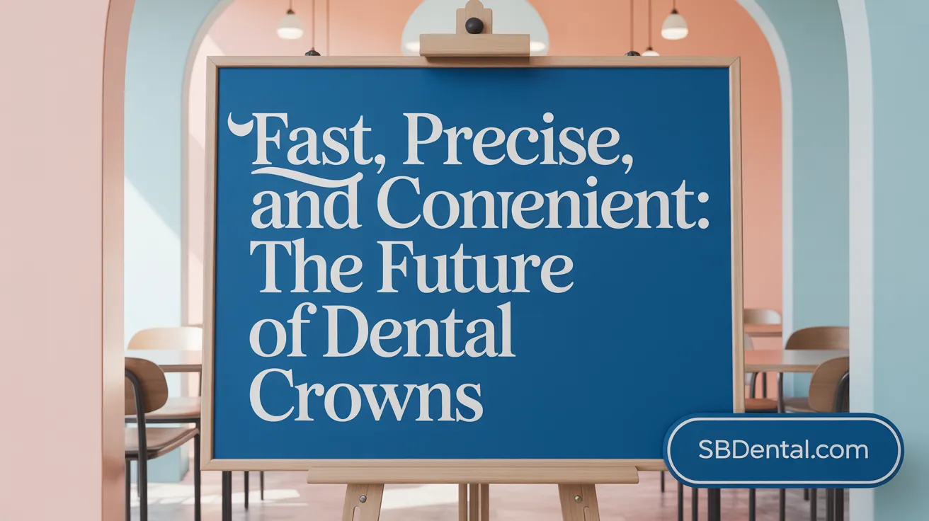 Fast, Precise, and Convenient: The Future of Dental Crowns