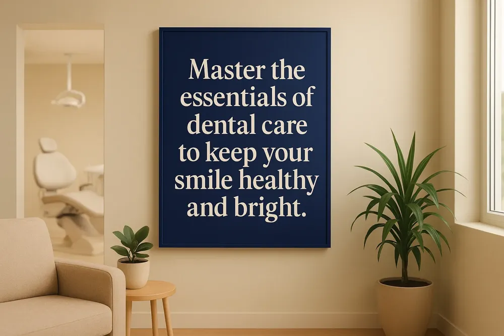 Master the essentials of dental care to keep your smile healthy and bright.