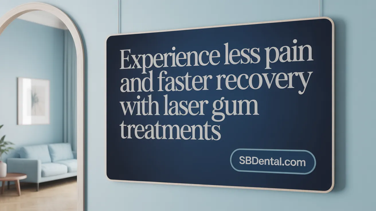 Experience Less Pain and Faster Recovery with Laser Gum Treatments