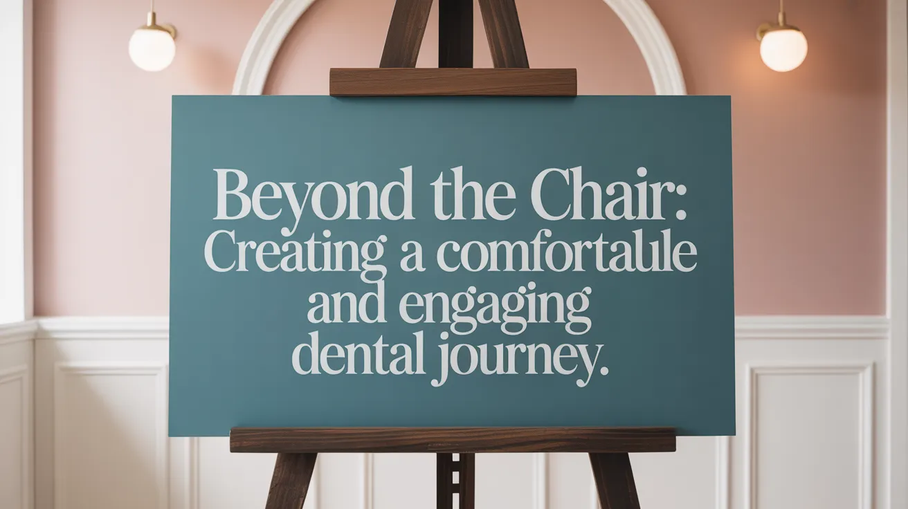 Beyond the Chair: Creating a Comfortable and Engaging Dental Journey.