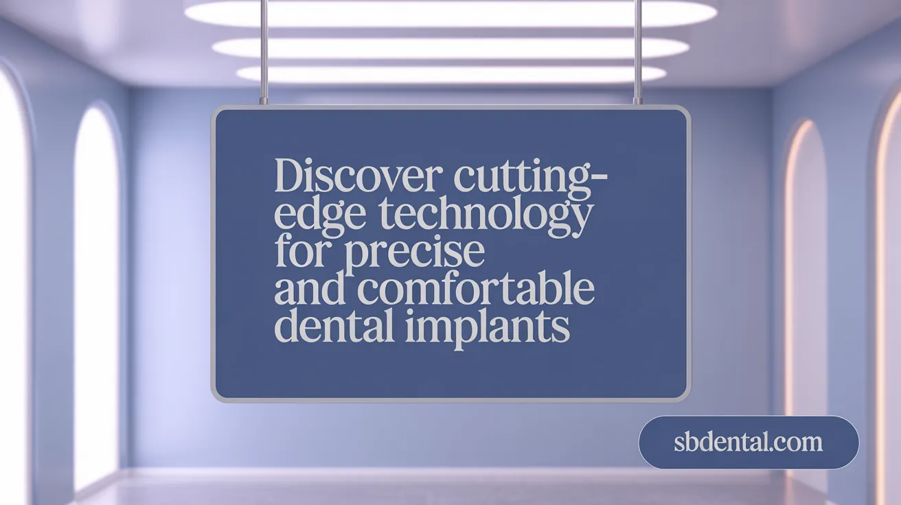 Discover Cutting-Edge Technology for Precise and Comfortable Dental Implants