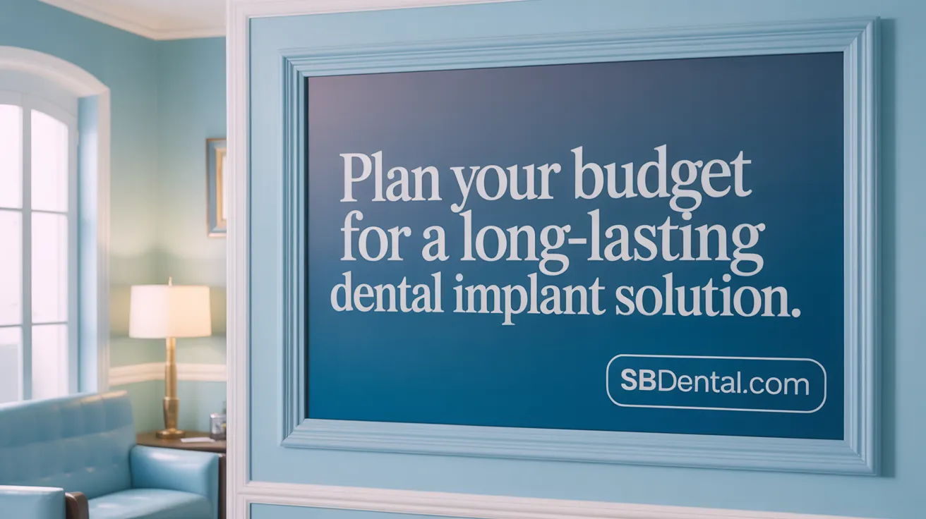 Plan Your Budget for a Long-Lasting Dental Implant Solution