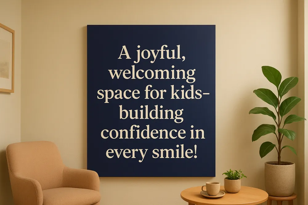 A joyful, welcoming space for kids—building confidence in every smile!